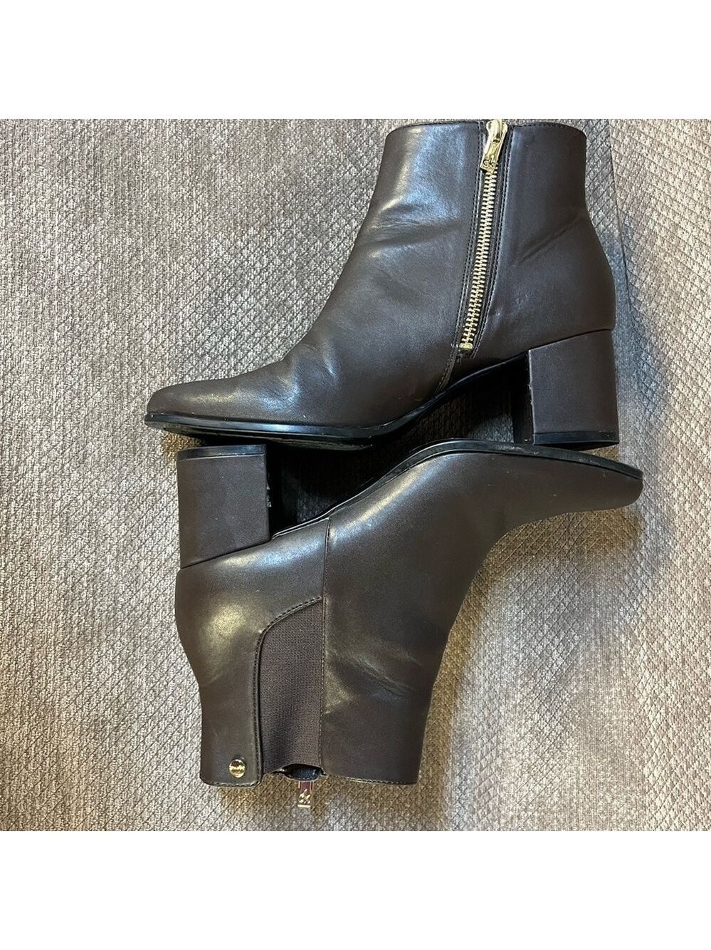 Calvin Klein Brown Fiona Women's Ankle Boot size 7 EUC - Picture 4 of 16